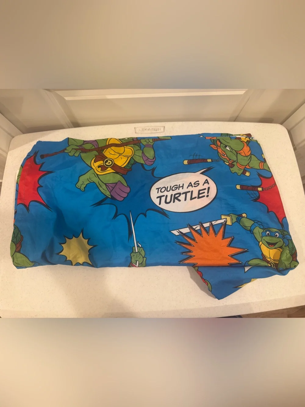 Nickelodeon Teenage Mutant Turtles Twin Flat Sheet